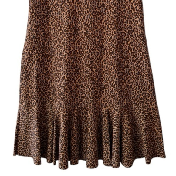 Tommy Bahama Sun Cat High-Neck Spa Mini Dress in Leopard Size Small - Picture 3 of 10